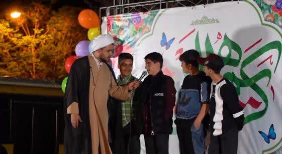 جشن خیابانی ولادت امام حسین (ع) در شهرستان ورامین