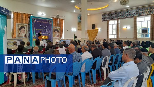 مراسم تکریم و معارفه امام جمعه میان‌جلگه با حضور مسئولان برگزار شد