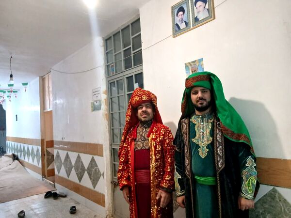 مراسم تعزیه خوانی شهادت حضرت عباس(ع) توسط ذاکرین دهستان شوراب صغیر