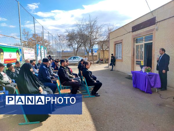 افتتاح چمن مصنوعی روستای قره مصلی