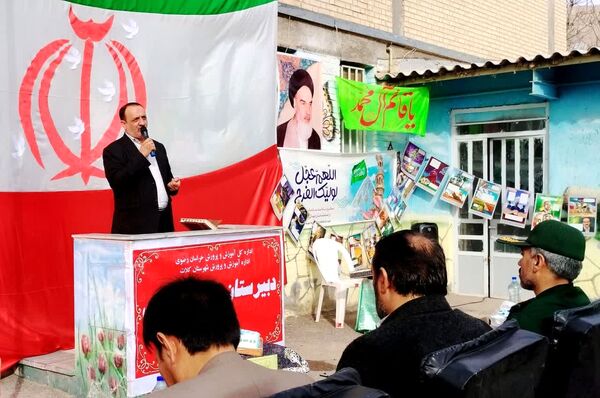 جشن باشکوه و پرشور ایرانمون در آموزشگاه دخترانه فاطمیه شهر کلات 