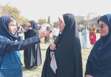  افتتاحیه بیست و چهارمین جشنواره دانش آموزان دختر عشایر
