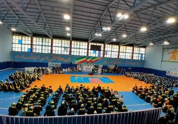 همایش یاوران انقلاب در سالن شهید رجایی شهرستان ورامین 