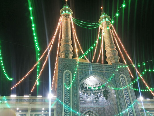 حرم حضرت معصومه(س) در آستانه عید غدیر
