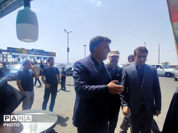 مدارس اسکان و موکب های پذیرایی در پردیس