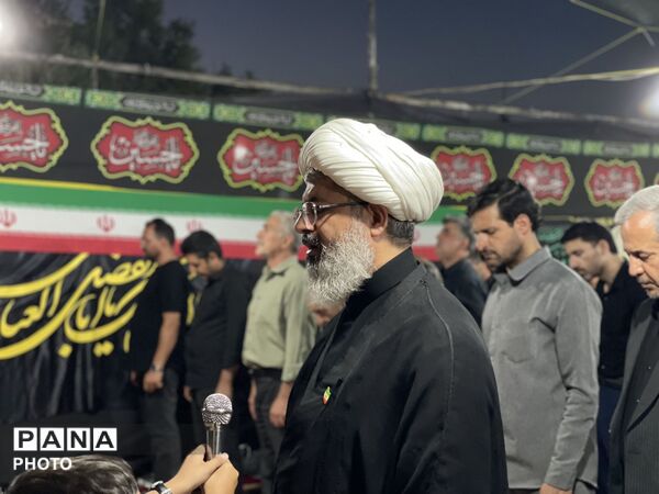 حضور امام جمعه کاشمر در محفل روضه خانگی
