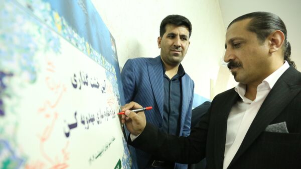 خشت گذاری ۵ پروژه‌ عمرانی منطقه ۵ آموزش و پرورش شهر تهران