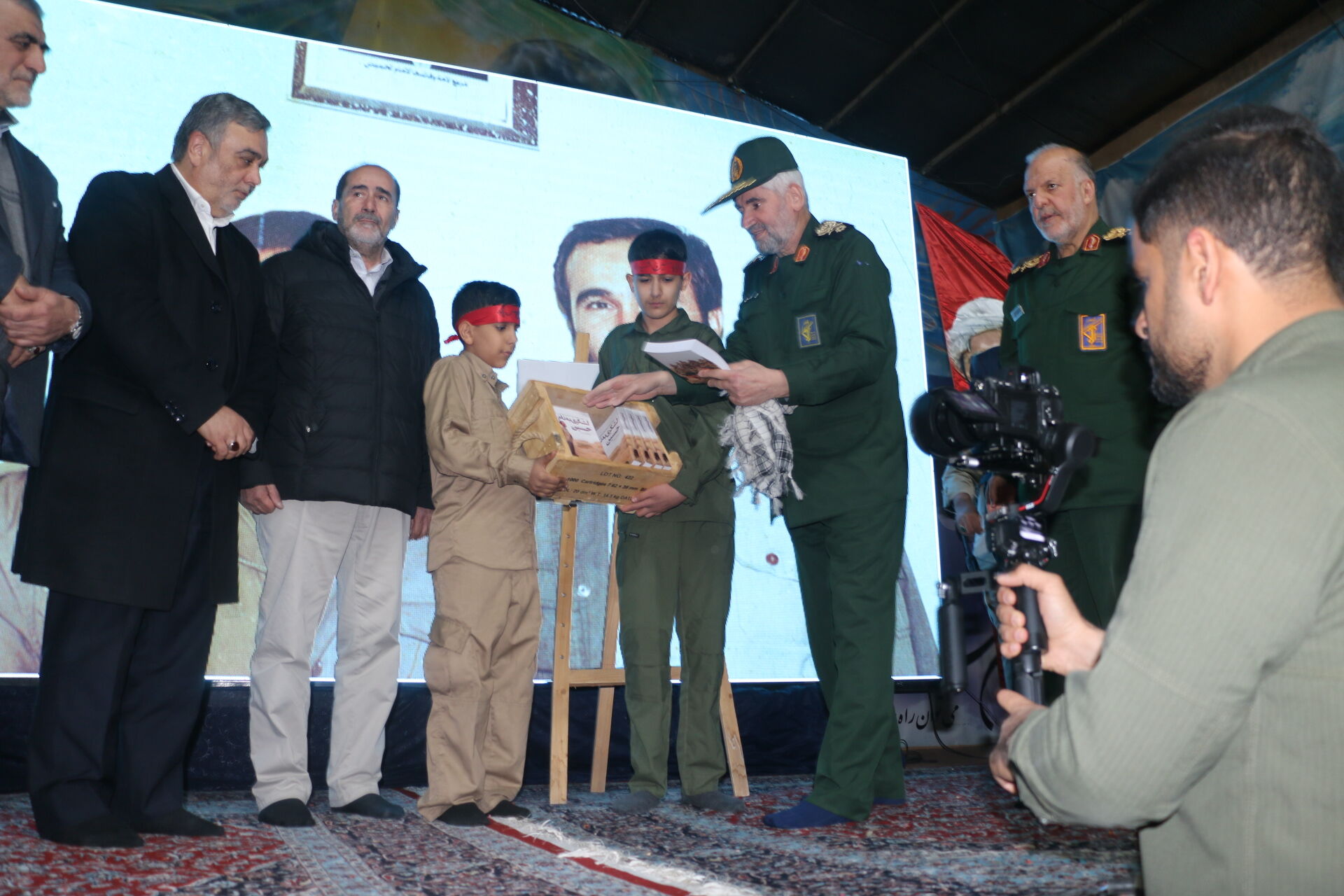 مراسم بزرگداشت سرداران شهیدحسین خرازی و رسول زرین