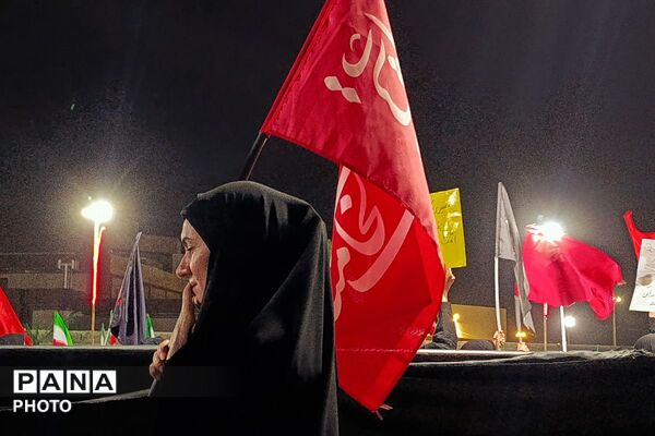 طوفان نوجوانان حسینی در خیابان‌های شهرستان ملارد