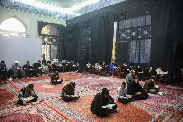 اعتکاف خادمان نوجوان حرم حضرت معصومه(س)