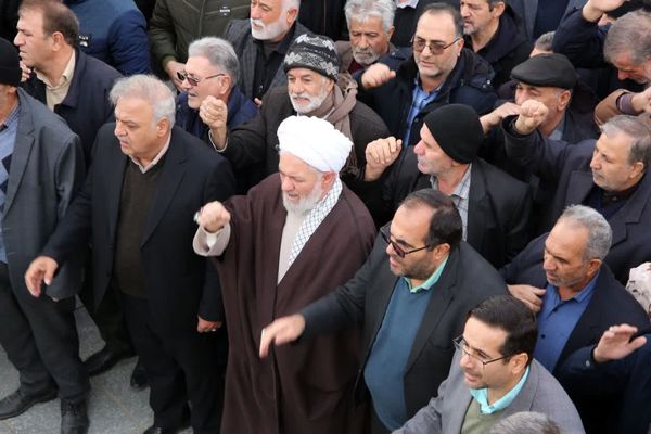 دعای ندبه و راهپیمایی پرشور مردم اسدآباد