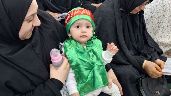 همایش شیرخوارگان حسینی در شهرستان کاشمر