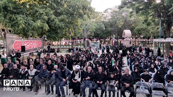 محفل اشک با حضور نوجوانان اهر