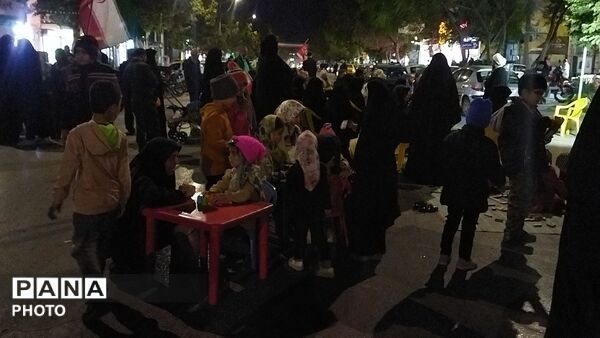 دویست و سی و سه شب خدمت در موکب های کودک حسینیه امام خمینی نیشابور