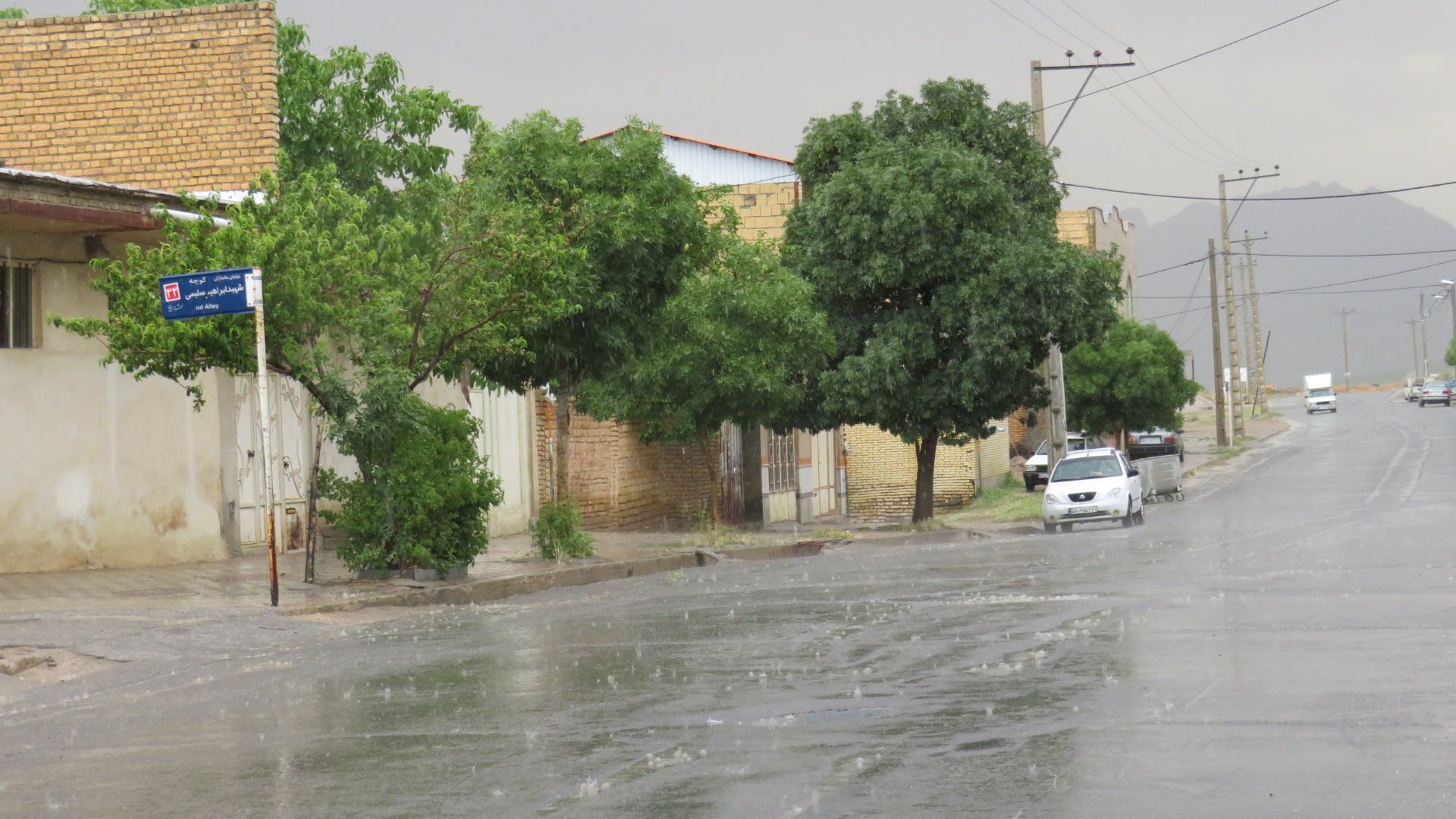 غافلگیری شهر بن از طرف آسمان