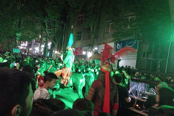 حرکت نمادین کاروان اسرای کربلا در دماوند