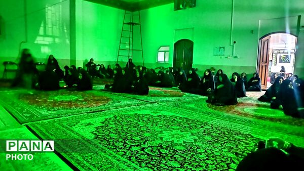 مراسم عزاداری در مسجد الغدیر 