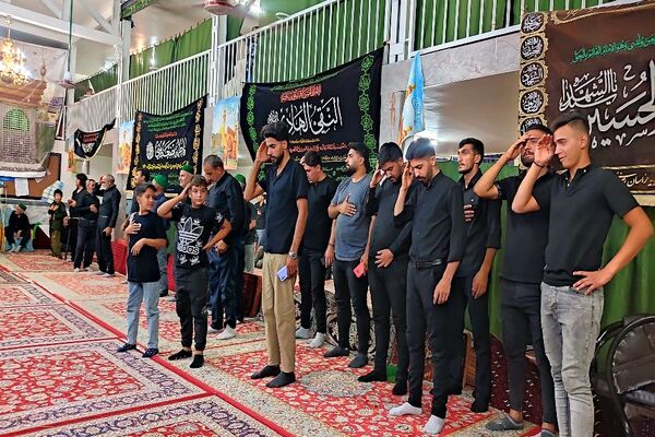 شام غریبان حسینی در مسجد جامع شهر بار
