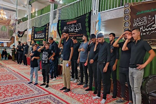 شام غریبان حسینی در مسجد جامع شهر بار