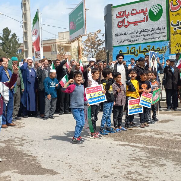 حضور مردم فاروج در راهپیمایی روز قدس 