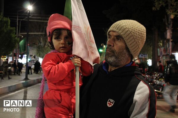 اجتماع مردمی بیعت با رهبر انقلاب در نیشابور 
