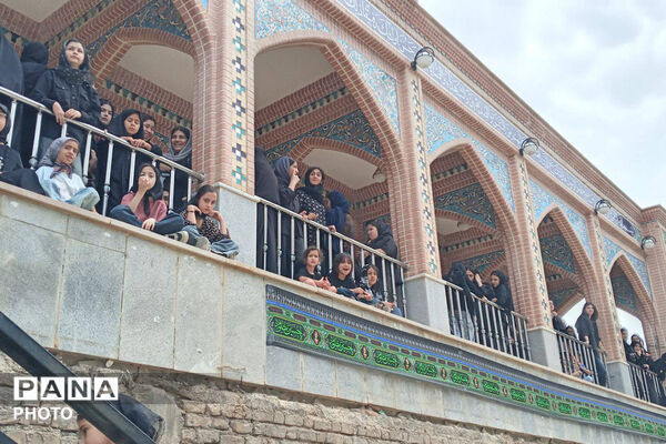 نمایی از عاشورا حسینی در روستا رویین