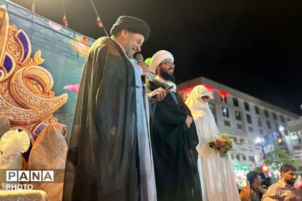 مراسم ازدواج زوج های شهرستان پردیس در سالروز ازدواج امام علی(ع) و حضرت زهرا (س)