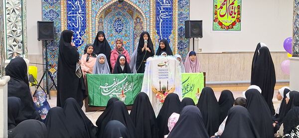 شور و شادی میلاد منجی عالم در دارالقرآن امام حسین (ع) ناحیه ۶ مشهد