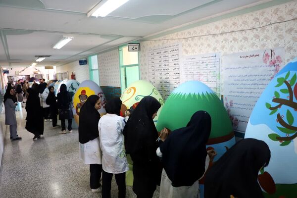 تخم‌مرغ‌های رنگی به پیشواز بهار رفتند