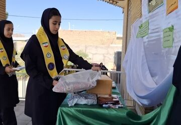 جشن عاطفه‌ها در دبیرستان فرزانگان خواف