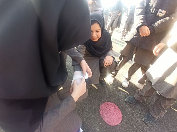 مانور زلزله در شهرستان کاشمر 