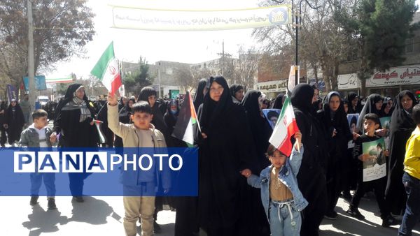 حضور پرشور مردم شهرستان سملقان در راهپیمایی روز قدس