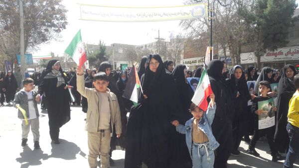 حضور پرشور مردم شهرستان سملقان در راهپیمایی روز قدس