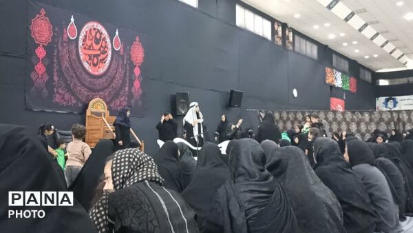 آیین معنوی شیرخوارگان حسینی در روستای بزنجرد شهرستان خلیل آباد