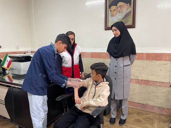 برگزاری جلسه آموزشی دانش‌آموزان سفیر سلامت  منتخب جهت حضور در مسابقات استانی