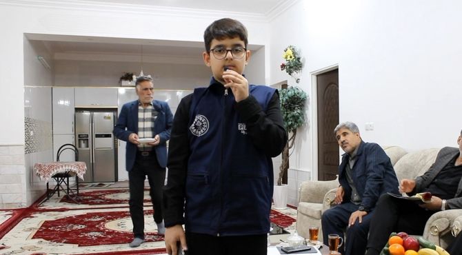 تجلیل مسئولان شهرستان جعفرآباد قم از جانبازان دوران دفاع مقدس