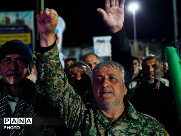 رزمایش جانفدا برای ایران امام رضایی در گلوگاه