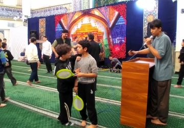 برگزاری دومین روز اعتکاف پسران در مسجد امام سجاد ناحیه ۴ کرج 