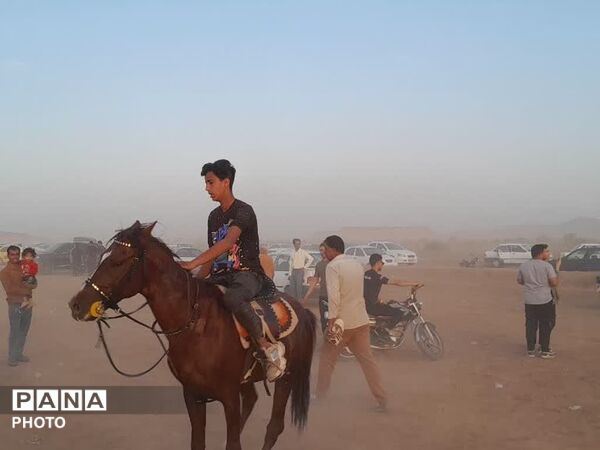 تاخت و تاز خاطره‌ها در فدافن؛ مسابقات اسب‌سواری به نام شهید نظافتی