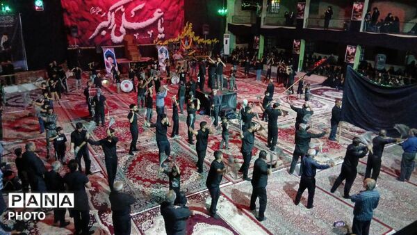 نوای محرم در حسینیه شهر بخ