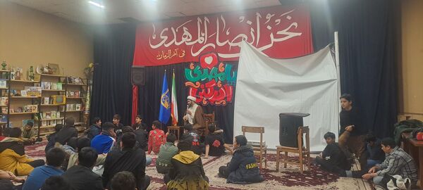 هیات هفتگی دانش‌آموزی انصار المهدی در نیشابور 