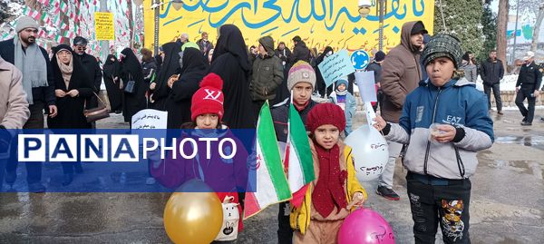 برگزاری راهپیمایی ۲۲ بهمن ماه در شهرستان نیشابور 