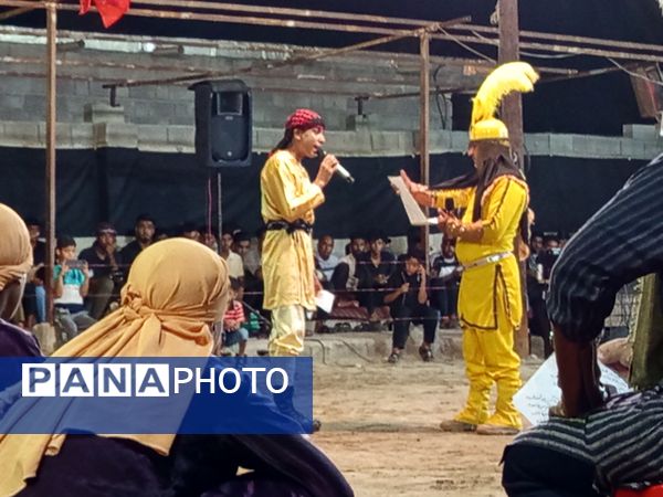 اجرای دوباره تعزیه در پشت علی‌آباد میناب