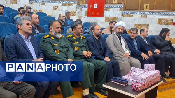 مراسم بزرگداشت اربعین شهدای دفاع مقدس ۱۲روزه در استان البرز