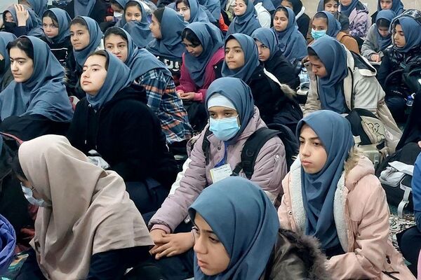 مراسم عزاداری در مدرسه بعثت ناحیه یک شهرری