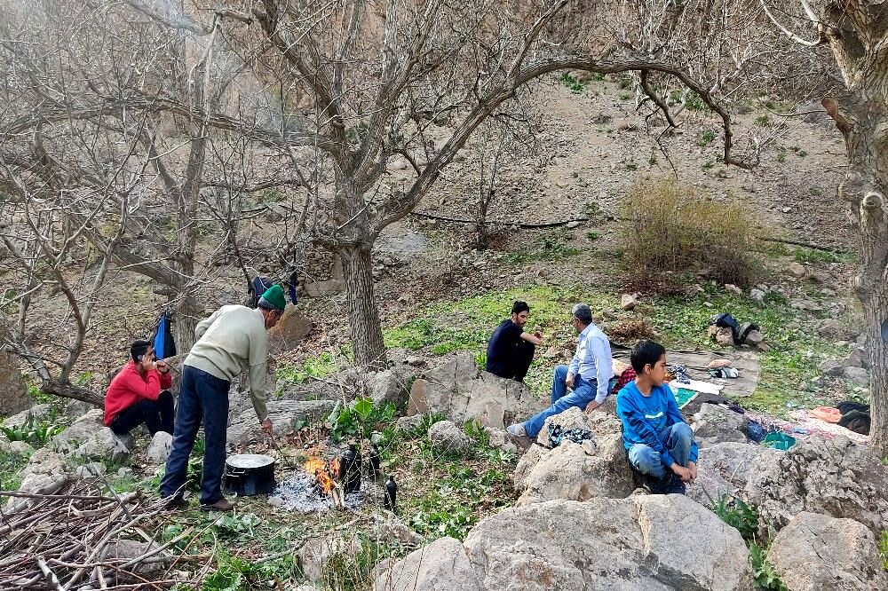 رویداد آیین باستانی سیزده بدر نیشابور در روز طبیعت از  قاب خبرنگاران پانا