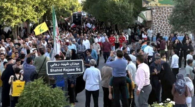 شکوه جشن عید غدیر در نی‌ریز