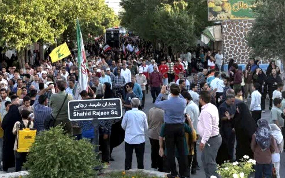شکوه جشن عید غدیر در نی‌ریز
