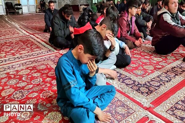 مراسم شهادت قائد امت در شهر بار نیشابور