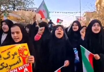 روایتی از شور و هیجان انقلابی دانش آموزان 